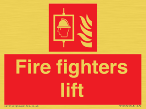 Fire fighters lift